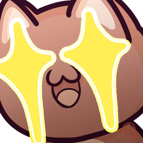 jackie shiny eyes emote